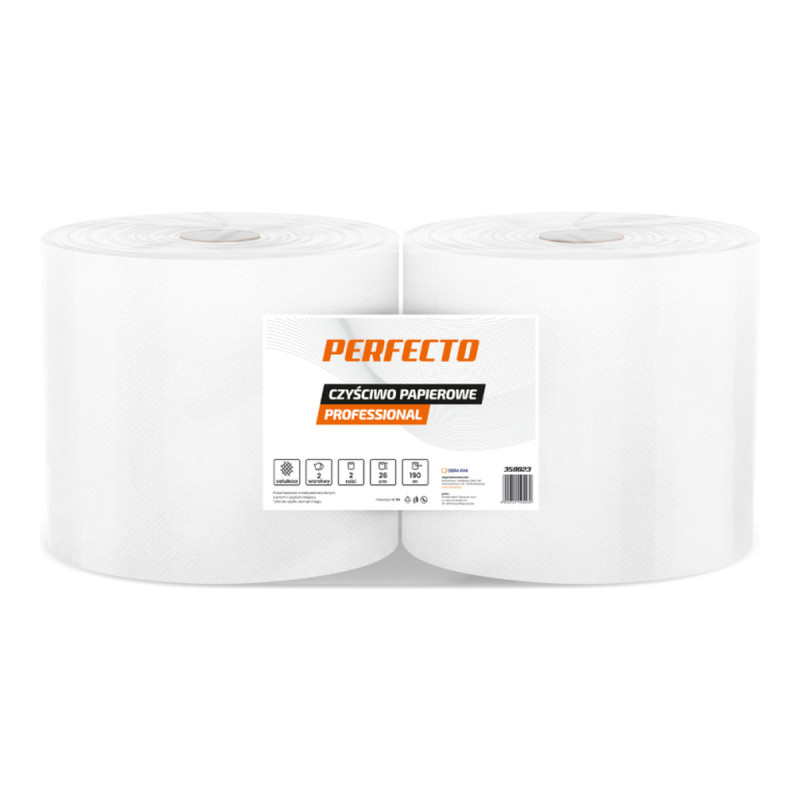 Czyściwo papierowe Perfecto SP-11 2W celuloza 200 m 2 rolki