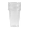 Kubek do piwa plastikowy PP 500ml 50szt. przezroczysty, jednorazowy,