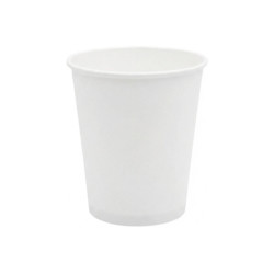 Kubek papierowy BIAŁY 250ml 50 szt. do kawy i napojów, TIGRO - e