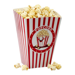 Opakowanie popcorn małe 6,9x5,5x16,7cm 1szt. papierowe do