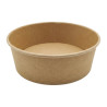 Pojemnik sałatkowy papierowy kraft 1130 ml bez plastiku 50 szt