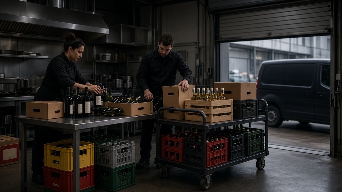 Dostawy napojów i alkoholi dla firm cateringowych